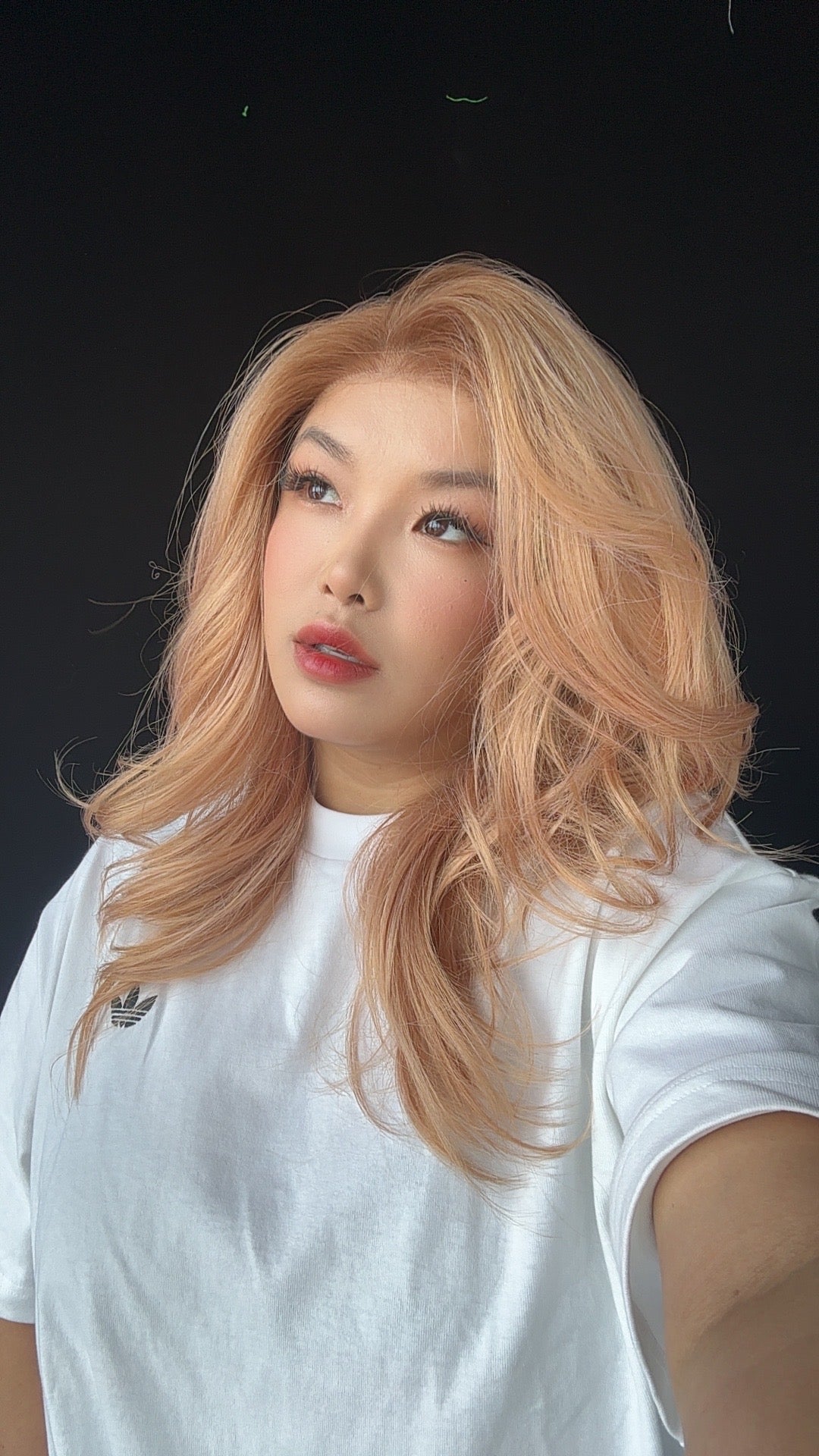 JBEXTENSION 20 Inches Strawberry Blonde Curly Pre-Cut 9X6 U Lace Free Part Frontlace Glueless Wig CINDY