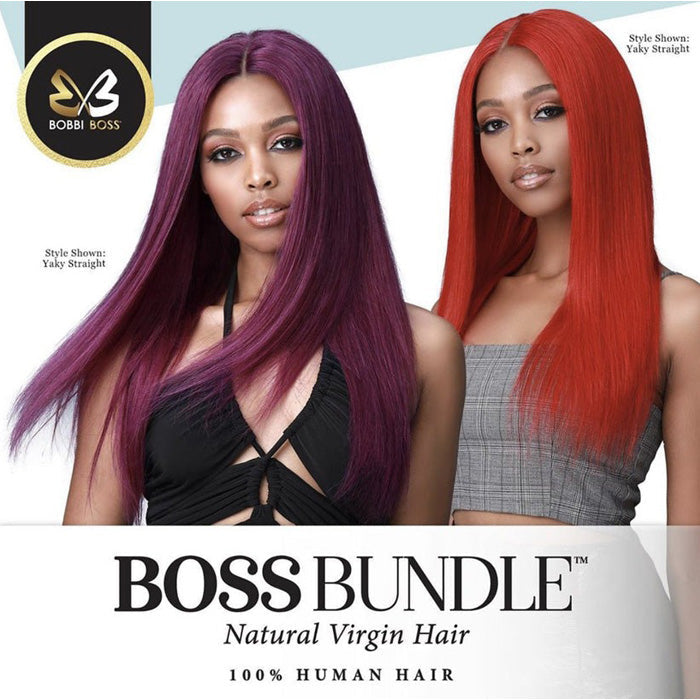 Bobbi Boss Bundle 100% Natural Virgin Hair Gold Level Weave - OCEAN WAVE 10-18"