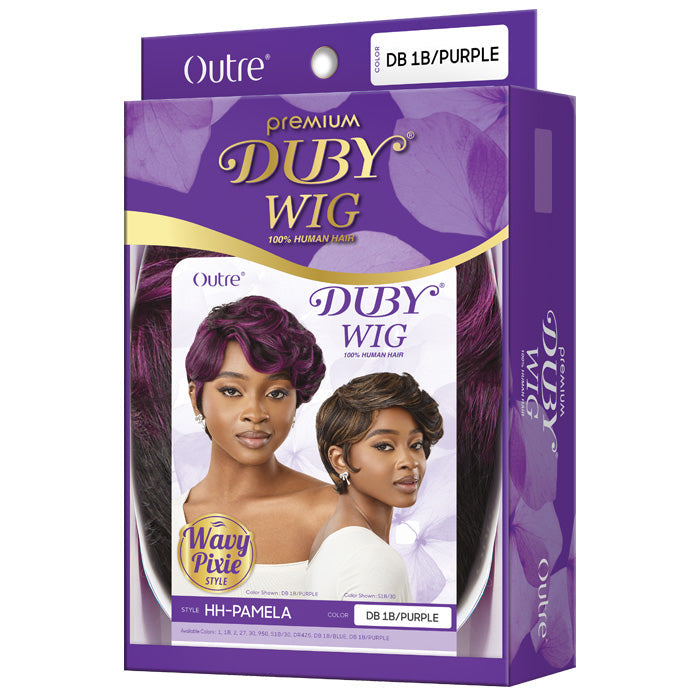 Outre Premium Duby Wig 100% Human Hair Full Wig - HH-PAMELA