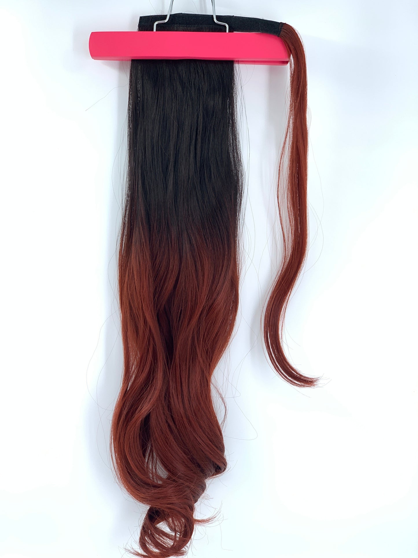 23" Ponytail Curly Clip-In SHATUSH OMBRE'