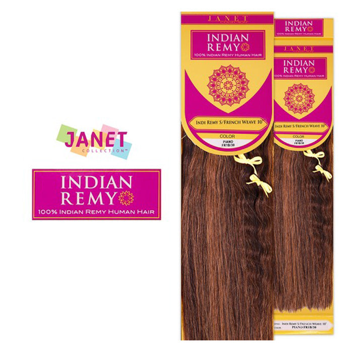 Janet Collection INDIAN REMI Wet & Wavy 100% Remy Human Hair Weave - SUPER FRENCH 12/14/16"
