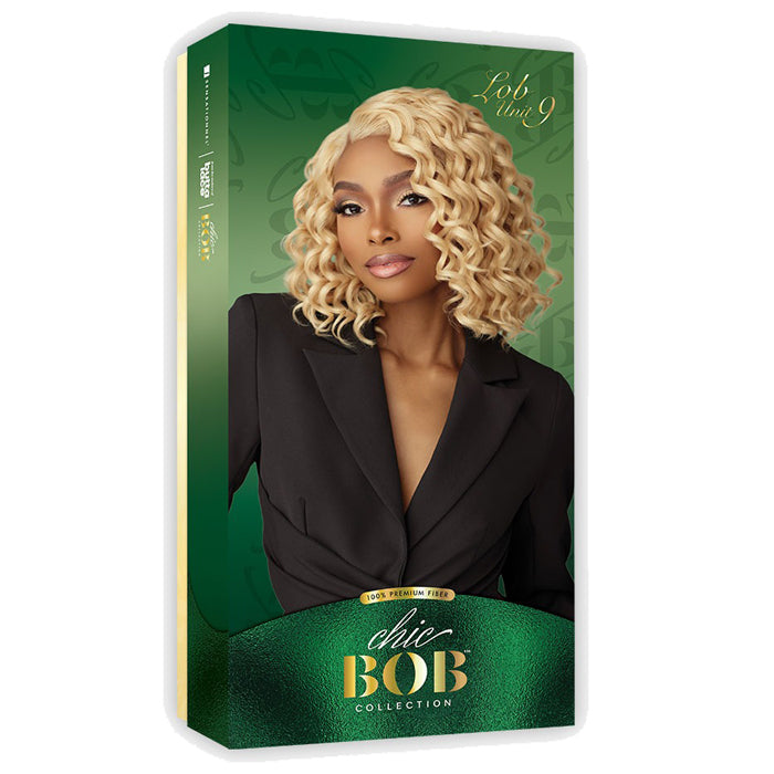 Sensationnel Chic Bob Butta Lace Glueless 5" Deep Lace Part Wig - LOB UNIT 9