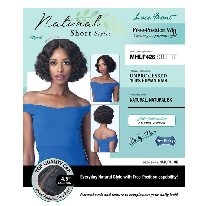 Bobbi Boss Unprocessed Human Hair Lace Front Wig - MHLF426 STEFFIE