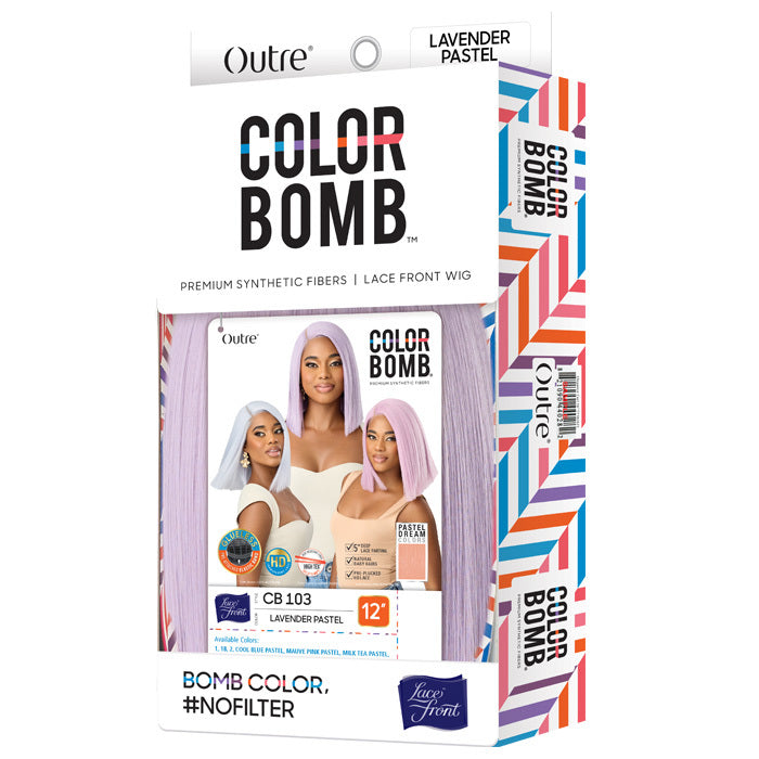 Outre Color Bomb Glueless 5" HD Deep Lace Part Wig - CB 103