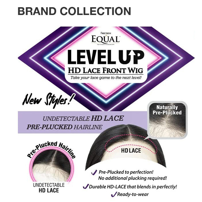 Freetress Equal Level Up Hair HD Lace Front Wig - JULIA