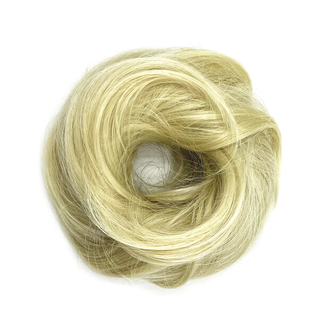 JBEXTENSION Messy Bun Hairpiece Hair Extension Ponytail with Elastic Rubber Band Updo Ponytail Hairpiece Synthetic Hair Extensions Scrunchies Ponytail Hairpieces for Women