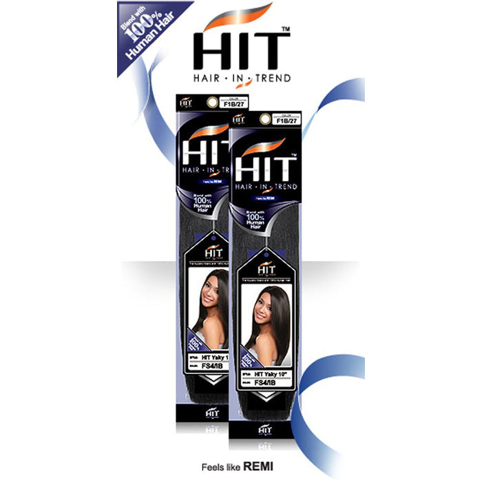 Bobbi Boss Hit Human Hair Weave - HIT YAKY 10-30"