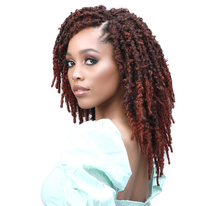 Bobbi Boss Pre-Looped Crochet Braids - 3X CALIF.BUTTERFLY LOCS 10"