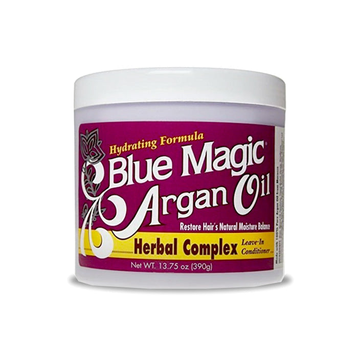 Blue Magic Argan Oil Leave In Conditioner - HERBAL COMPLEX 13.75 oz