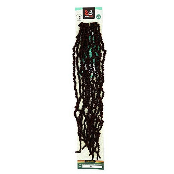 Bobbi Boss Nu Locs Pre-Looped Crochet Braid - DISTRESSED BUTTERFLY LOCS STYLE 18"/24"