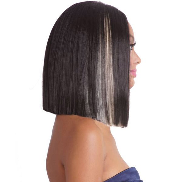 Mane Concept Brown Sugar Human Hair StyleMix Middle Lace Part Wig - BS134