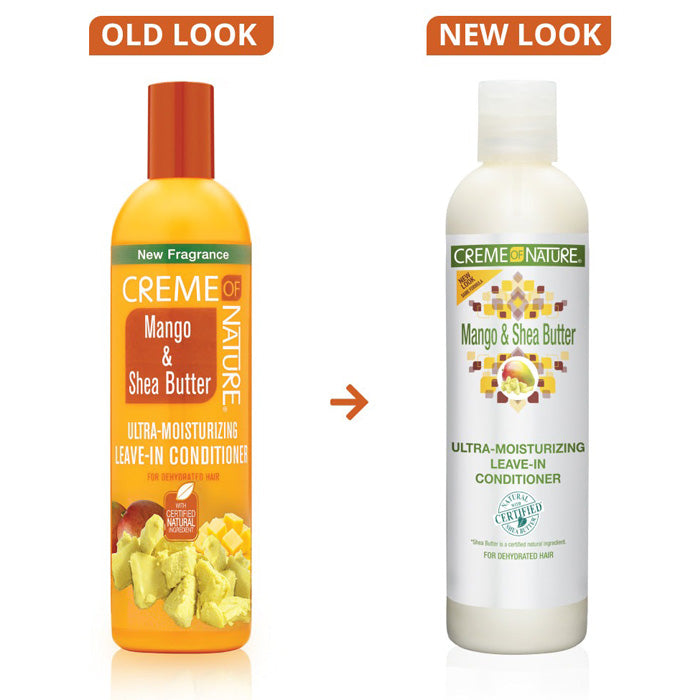 Creme of Nature Mango & Shea Butter Leave-In Ultra-Moisturizing Conditioner 8.45 oz