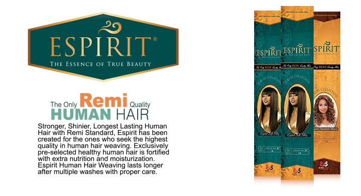 Bobbi Boss Espirit 100% Human Hair NATURAL YAKY Weave 12" - 18"