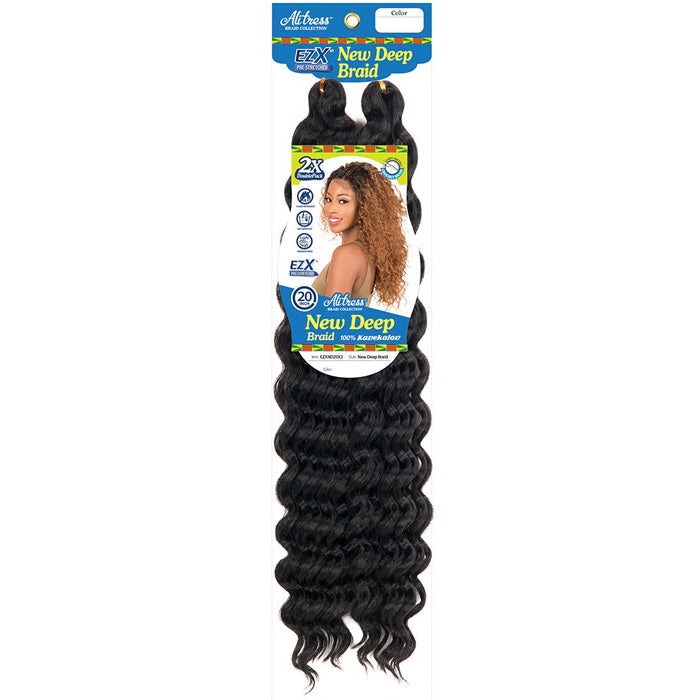 Chade Alitress 100% Kanekalon Crochet Braid - NEW DEEP 20" 2X