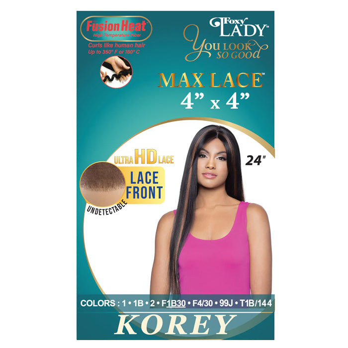 Foxy Lady Max Lace 4X4 HD Lace Front Wig - KOREY