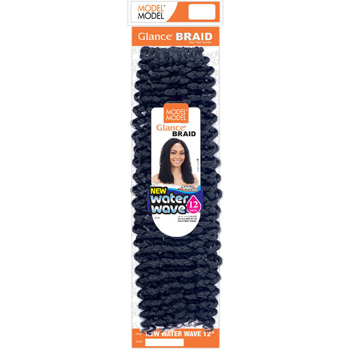Model Model Glance Crochet Braids - NEW WATER WAVE 12"