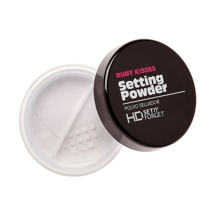 Ruby Kisses HD 16 HR Set N Forget Setting Powder Poudre Fixante - 0.4 Oz
