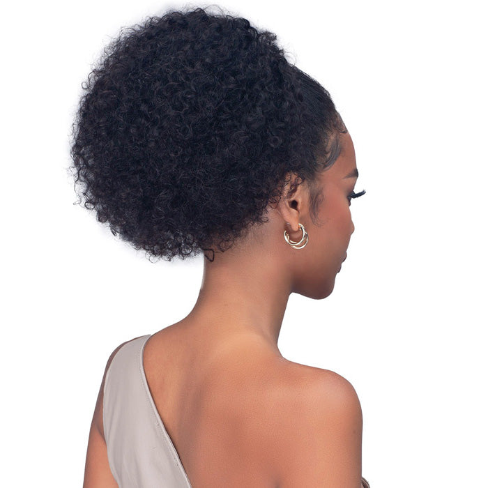 Bobbi Boss 100% Unprocessed Human Hair Drawstring Ponytail - HH-PT021 BOHEMIAN CURL 12