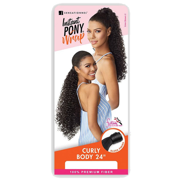 Sensationnel Instant Pony Wrap Ponytail - CURLY BODY 24"