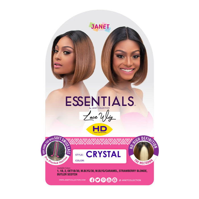 Janet Collection Premium HD Lace Front Wig - CRYSTAL