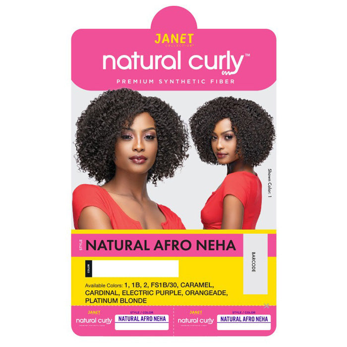 Janet Collection Premium Synthetic Natural Afro Full Wig - NEHA