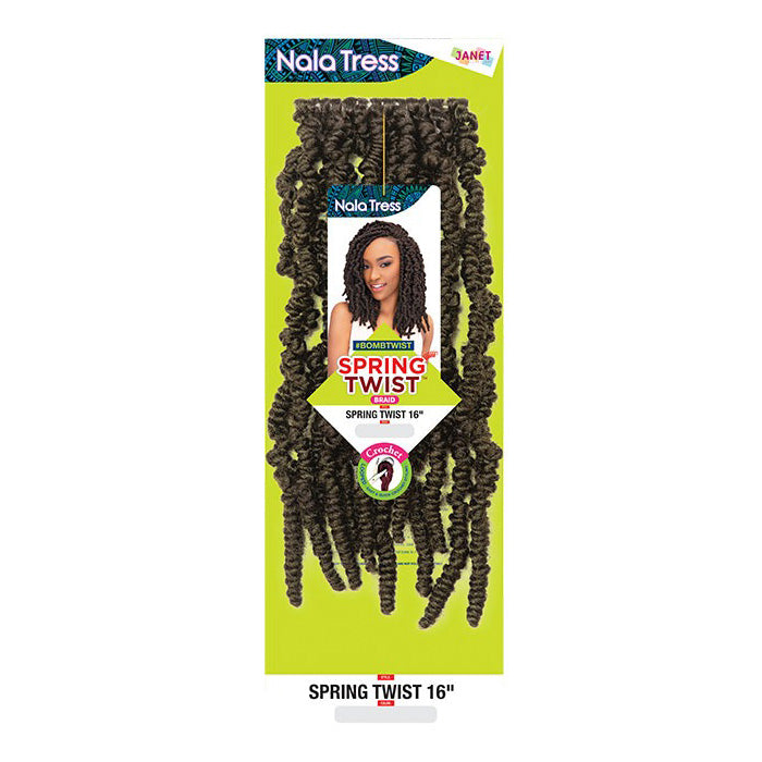 Janet Collection Nala Tress Loop Crochet Braid - SPRING TWIST 16"