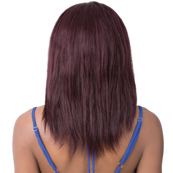 It's a Wig Human Hair Salon Remi Swiss Lace Front Wig - HH S LACE WET N WAVY JERRY