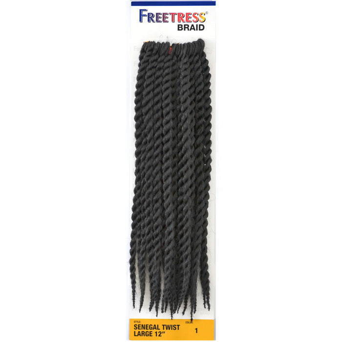 Freetress Pre-Looped Crochet Braids - SENEGAL TWIST LARGE 12"