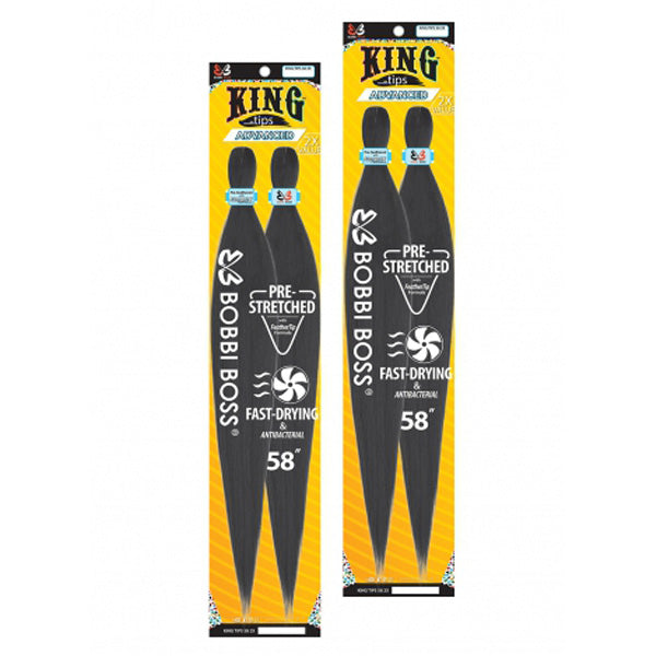 Bobbi Boss Synthetic Advanced Pre-Feathered Braid - KINGTIPS 58 2X