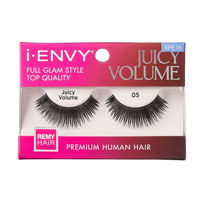 Kiss i-Envy Premium Human Hair Lashes - Juicy Volume 05 KPE16