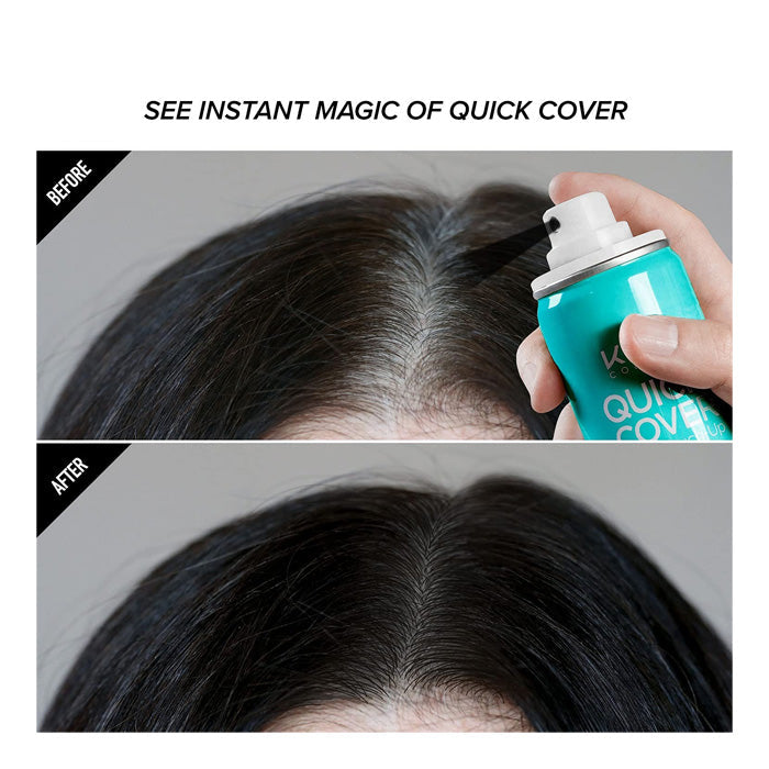 Kiss Colors Quick Cover Root Touch Up - THICKENING FIBER SPRAY