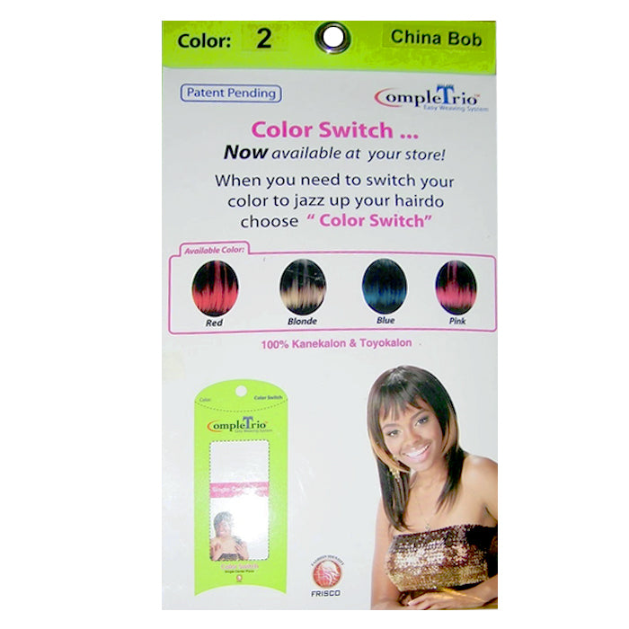 Lord & Cliff Complete 3 Hair Pieces Weaving System - COMPLETRIO CHINA BOB