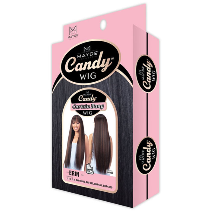 Mayde Beauty Candy Curtain Bang Synthetic Full Wig - ERIN