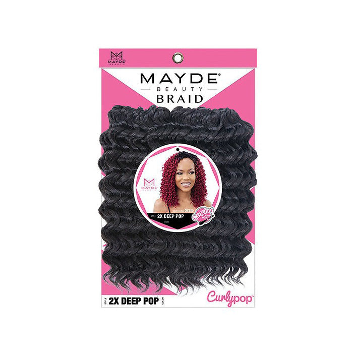 Mayde Beauty Curly Pop Crochet Braid - 2X DEEP POP