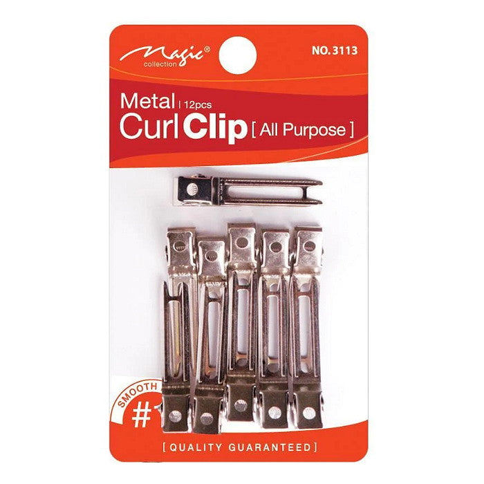 Magic All Purpose Curl Clips 12 Clips