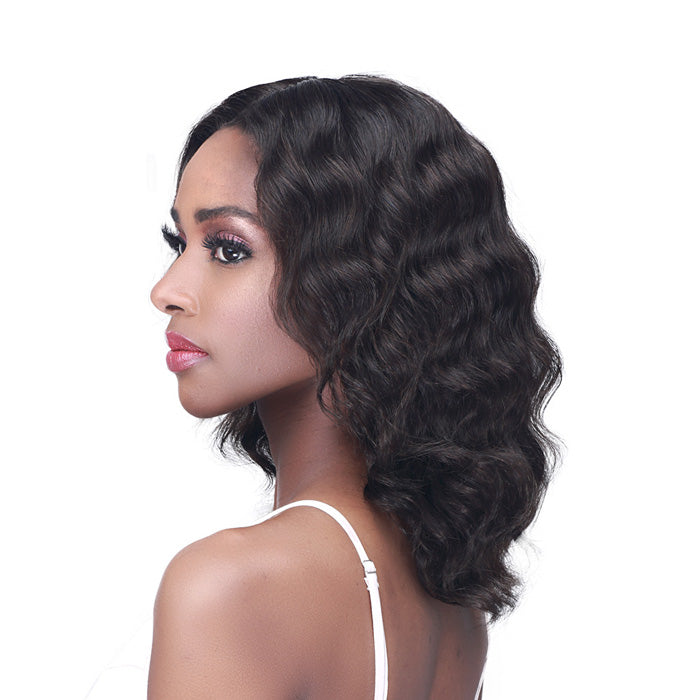 Bobbi Boss Unprocessed Human Hair 13"X4" Hand Tied Deep HD Lace Wig - MHLF536 VALERIE