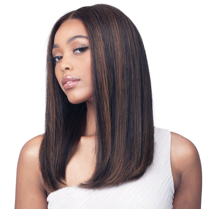 Bobbi Boss 100% Human Hair HD Deep Part Lace Wig - MHLF589 STRAIGHT 18