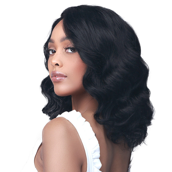 Bobbi Boss 100% Human Hair Deep Lace Wig - MHLF597 SUPER WAVE 14