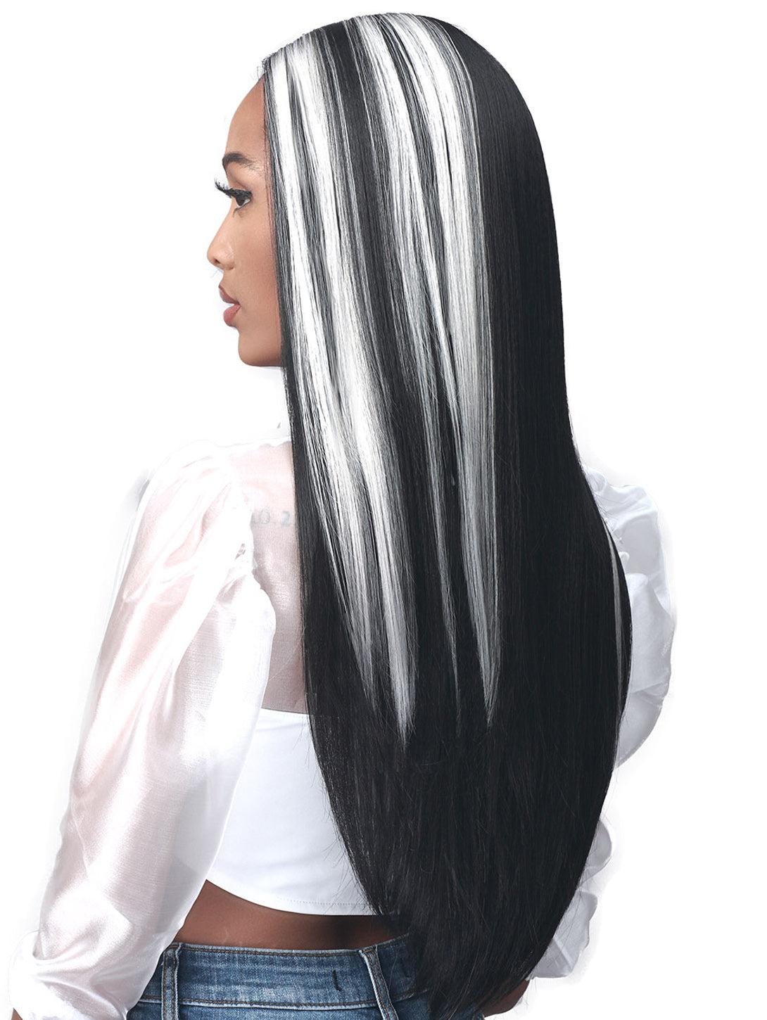 Bobbi Boss Chunky Highlights HD Deep Part Lace Front Wig - MLF553 SAFFRON