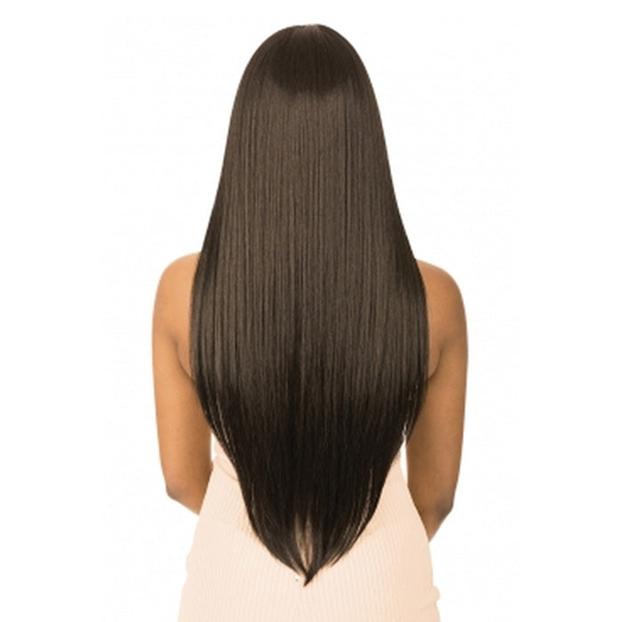 Chade Blended Premium Human Hair Lace Part Wig - MLiH103