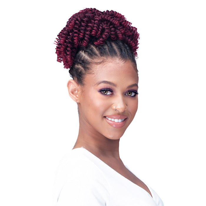 Bobbi Boss Miss Origin Tress Up Human Hair Blend Drawstring Ponytail - MOD047 COIL CURL
