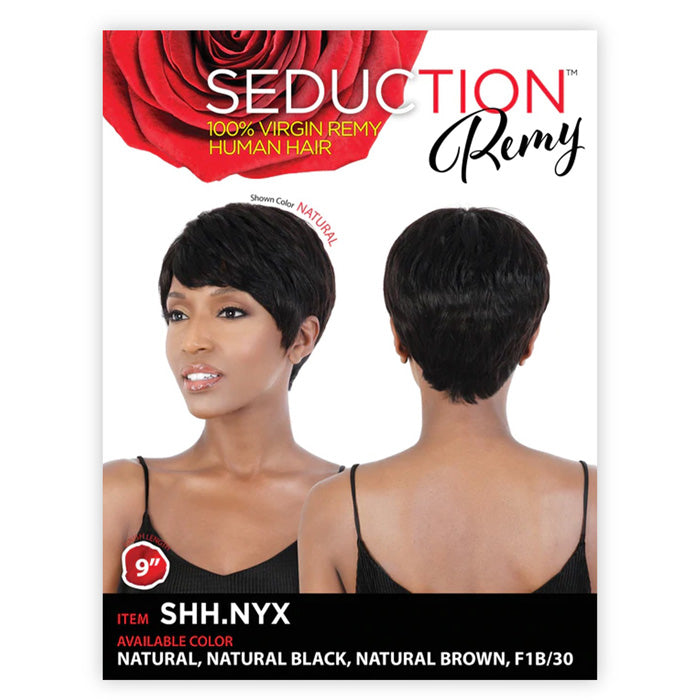 Seduction 100% Virgin Remy Human Hair Full Wig - SHH.NYX