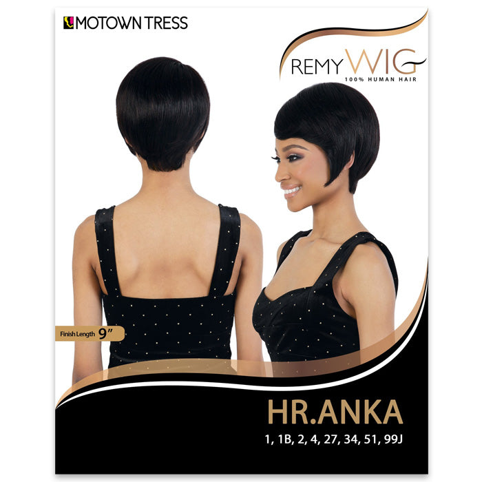 Motown Tress Remy Wig 100% Human Hair Wig - HR ANKA