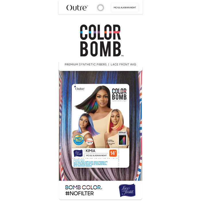 Outre Color Bomb HD Lace Front Wig - KIMIA