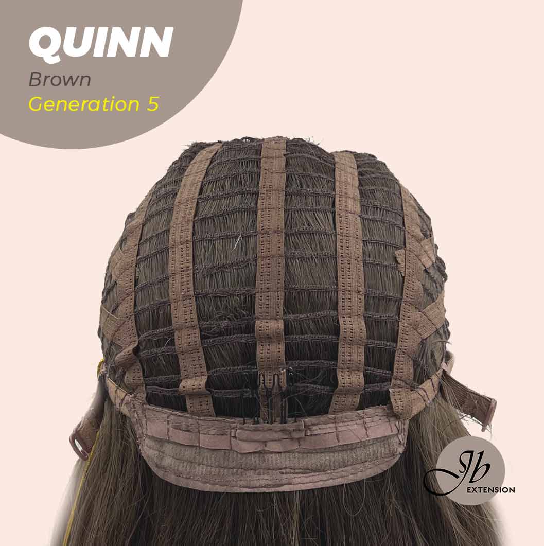 JBEXTENSION GENERATION FIVE 20 Inches Brown Body Wave Wig QUINN BROWN G5