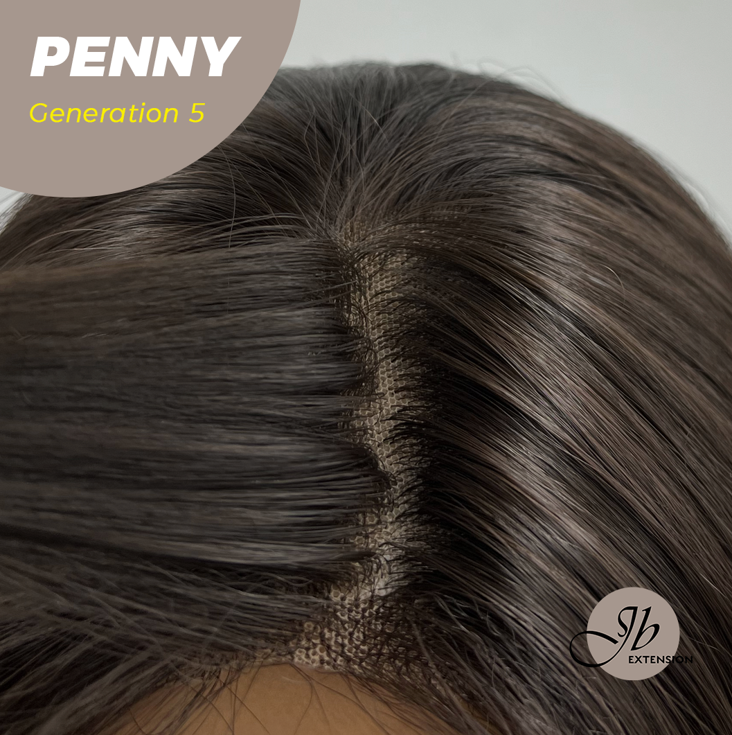 JBEXTENSION GENERATION FIVE 28 Inches Midnight Brown( Black/Brown) Wave Wig PENNY G5