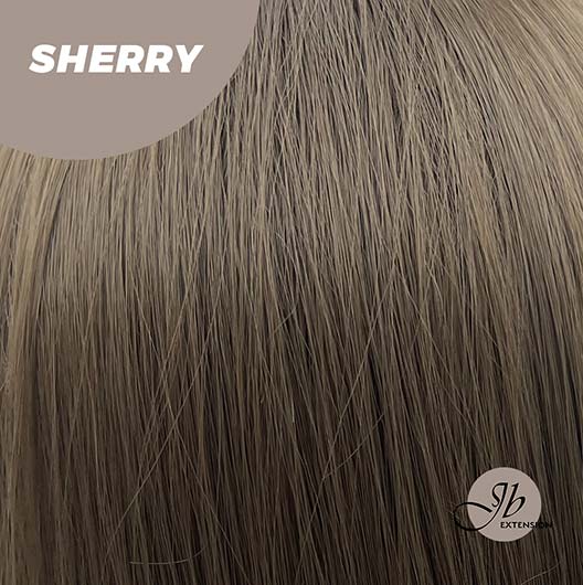 JBEXTENSION 28 Inches Brown Curly Wig With Bangs SHERRY