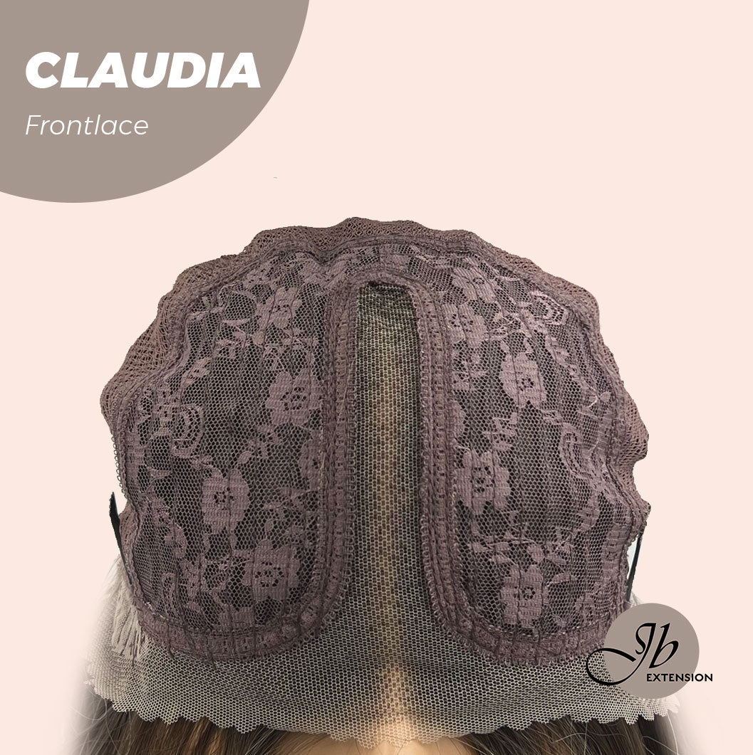 JBEXTENSION 27 Inches Blonde Curly Pre-Cut Frontlace Glueless Wig CLAUDIA
