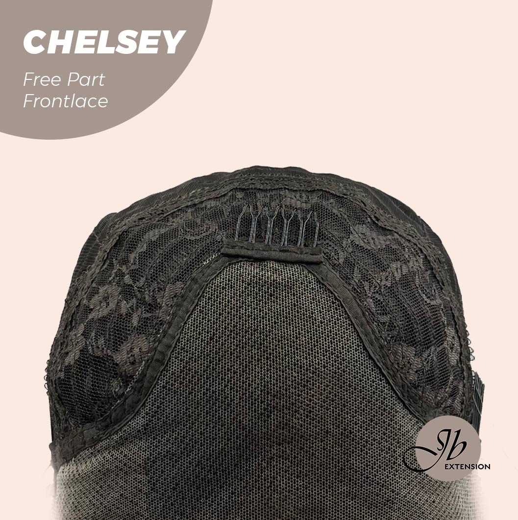 Rachel's Pick-26 Inches Curly Mix Blonde Free Part Pre-Cut Frontlace Glueless Wig CHELSEY