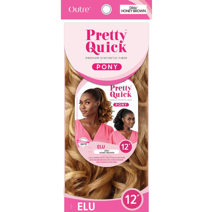 Outre Pretty Quick Drawstring Ponytail - ELU 12"